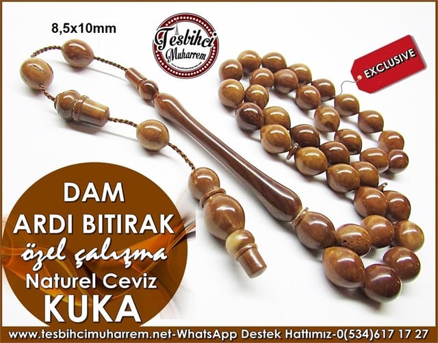 Özel Çalışma Naturel Ceviz Kuka Dam Ardı Bıtırak 