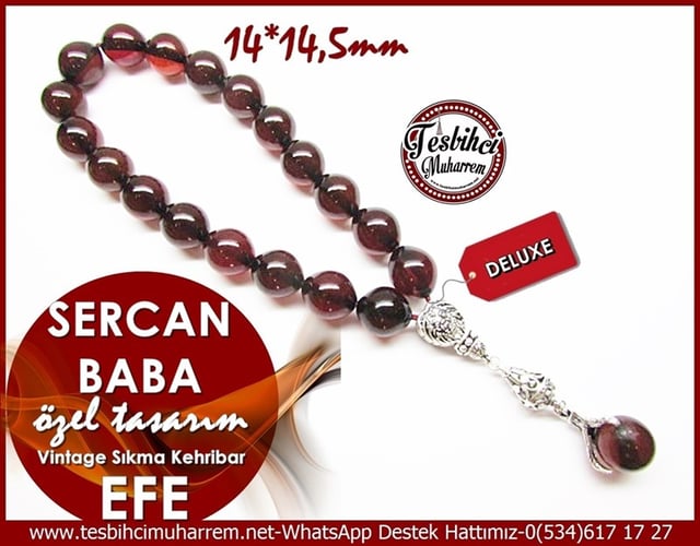 Özel Tasarım Tarz Efe Maskot Vintage Kehribar Sercan Baba 