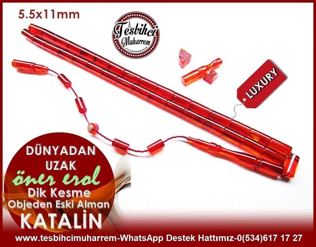 Profesyonel Çalışma Dik Kesme Yedek İmameli Objeden Eski Alman Katalin Tesbih Dünyadan Uzak