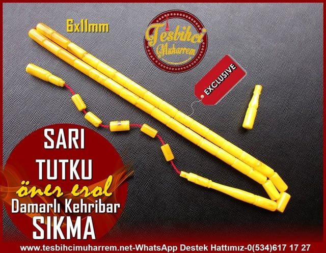 Hareli Damarlı Sarı Kehribar TesbihlerTM11116Sıkma Kehribar Tesbih Yedek İmameli Dik Kesme Sarı Damarlı Sistemli Sarı TutkuSıkma Kehribar Tesbih Yedek İmameli Dik Kesme Sarı Damarlı Sistemli Sarı Tutku