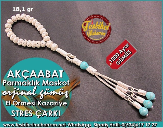 Stres Çarkı Mini Maskot Parmaklık Akçaabat Kazaz Tesbih