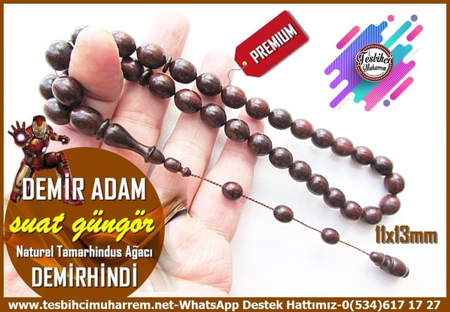 Demir Ağacı TesbihlerTM14243Suat Güngör Usta El iŞçiliği Doğal Demirhindi Ağacı Tespih I Profesyonel Çalışma Kolleksiyonluk Demir Adam Tesbih Doğal Demirhindi Ağacı Tespih I Profesyonel Çalışma Kolleksiyonluk Demir Adam Tesbih