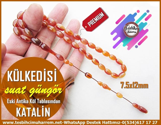 Katalin Ve Bağa TesbihlerTM12913Suat Güngör Usta Tespih Eski Katalin Antika Kül Tablasından Kahveli Kül Kedisi TesbihSuat Güngör Usta Tespih Eski Katalin Antika Kül Tablasından Kahveli Kül Kedisi Tesbih