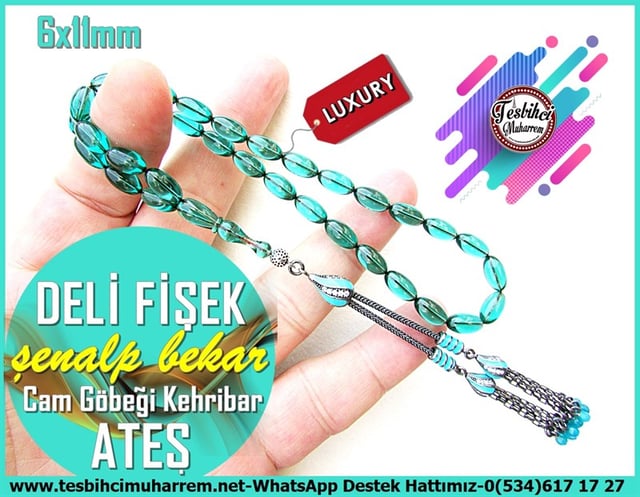 Sarı Ton TesbihlerTM11910Tesbih Ateş Kehribar Cam Göbeği Tonda Badem Özel Gümüş Püsküllü Deli Fişek Tesbih Ateş Kehribar Cam Göbeği Tonda Badem Özel Gümüş Püsküllü Deli Fişek 