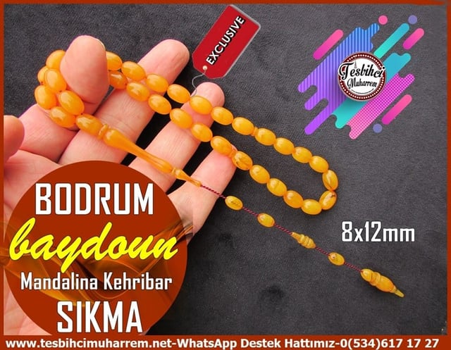 Hareli Damarlı Sarı Kehribar TesbihlerTM12163Tesbih Beyzi Kesim Mandalina Sıkma Kehribar BodrumTesbih Beyzi Kesim Mandalina Sıkma Kehribar Bodrum