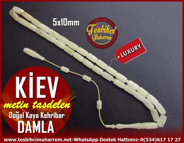  Damla Kehribar TesbihlerTM11524Tesbih Damla Kehribar  Doğal Kayadan Kibar Zarif Kapsül Kesim Kiev Tesbih Damla Kehribar  Doğal Kayadan Kibar Zarif Kapsül Kesim Kiev 