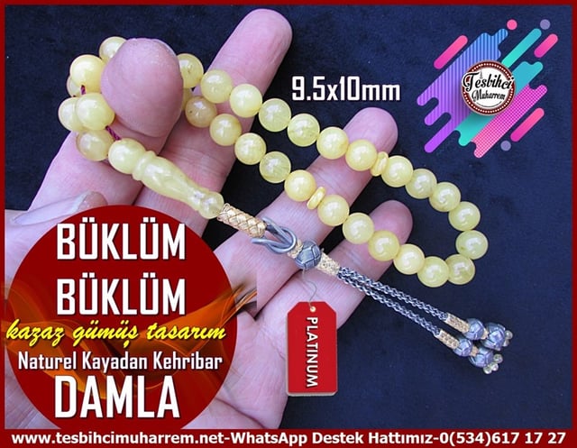  Damla Kehribar TesbihlerTM11765Tesbih Damla Kehribar Kapsül Kesim Limon Ton Gümüş Aksesuarlı Eylülde Gel Tesbih Damla Kehribar Kapsül Kesim Limon Ton Gümüş Aksesuarlı Eylülde Gel 