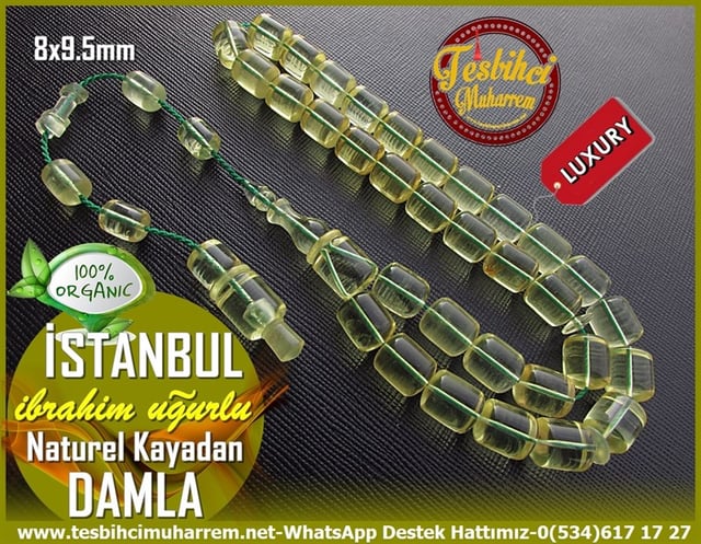  Damla Kehribar TesbihlerTM114253Tesbih Damla Kehribar Kayadan Naturel Yeşil Kapsül İstanbulTesbih Damla Kehribar Kayadan Naturel Yeşil Kapsül İstanbul