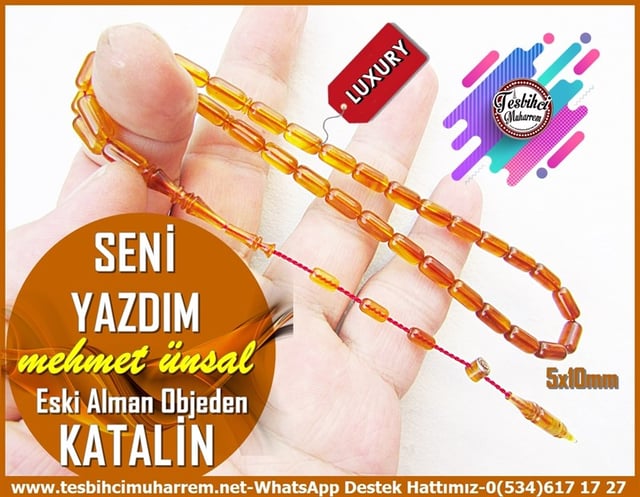 Katalin Ve Bağa TesbihlerTM11861Tesbih Katalin Eski Alman Objeden Kapsül Kesim Seni YazdımTesbih Katalin Eski Alman Objeden Kapsül Kesim Seni Yazdım
