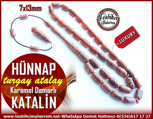 Katalin Ve Bağa TesbihlerTM11378Tesbih Katalin Kapsül Kesim Karam Karamel HünnapTesbih Katalin Kapsül Kesim Karam Karamel Hünnap