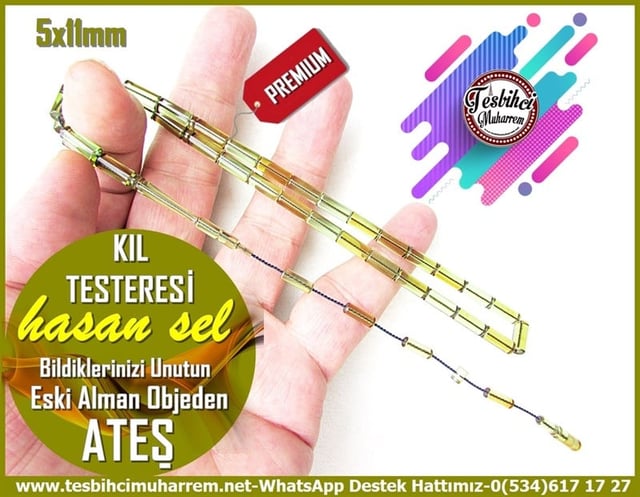 Yeşil Ton TesbihlerTM11844Tesbih Old Ateş Eski Alman Objeden Muazzam Dik Kesme Yeşil Kıl Testeresi Tesbih Old Ateş Eski Alman Objeden Muazzam Dik Kesme Yeşil Kıl Testeresi 