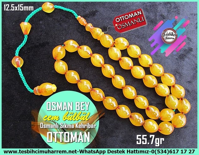 Osmanlı Antika Vişne Ton TesbihlerTM11762Tesbih Osmanlı Sıkma Kehribar Full Helezon Damarlı Beyzi Kallavi 55,7 gr 24K Osman BeyTesbih Osmanlı Sıkma Kehribar Full Helezon Damarlı Beyzi Kallavi 55,7 gr 24K Osman Bey