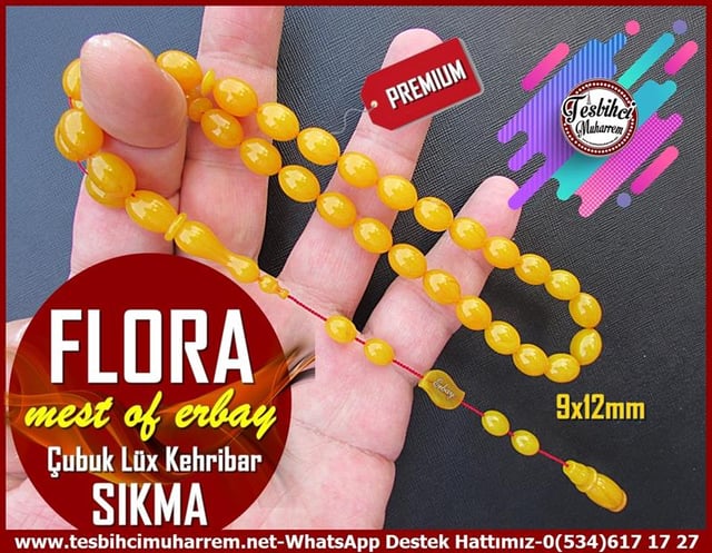 Kayısı Kehribar TesbihlerTM12694Tespih Blok Zar Ateş Kehribar Beyzi Kesim Aqua Aura TesbihTespih Lüx Çubuk Sıkma Kehribar Beyzi Kesim Kayısı Flora Tesbih 