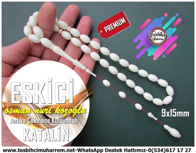 Orjinal Eski Alman Kehribar TesbihlerTM13153Tespih Katalin I Beyzi Kesim Antika Çekmece Kulpundan Eskici TesbihTespih Katalin I Beyzi Kesim Antika Çekmece Kulpundan Eskici Tesbih