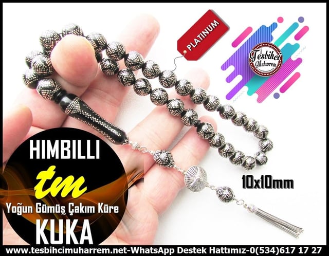 Kuka Ağacı TesbihlerTM13201Tespih Kuka I Gümüş Çakım Gümüş Püskül Tasarım Küre Kesim Hımbıllı Tesbih Tespih Kuka I Gümüş Çakım Gümüş Püskül Tasarım Küre Kesim Hımbıllı Tesbih 