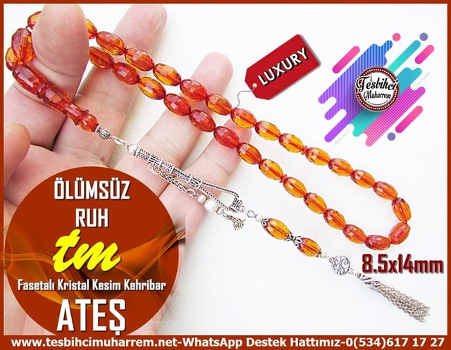 Sarı Ton TesbihlerTM11182Tespih Lüx Ateş Kehribar Kristal Fasetalı Kesim Çaysak Renk Ölümsüz Ruh Tesbih Tespih Lüx Ateş Kehribar Kristal Fasetalı Kesim Çaysak Renk Ölümsüz Ruh Tesbih 