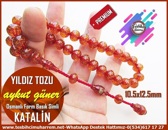 Katalin Ve Bağa TesbihlerTM12762Tespih Objeden Katalin Osmanlı Form Basık Simli Çaysak Yıldız Tozu TesbihTespih Objeden Katalin Osmanlı Form Basık Simli Çaysak Yıldız Tozu Tesbih