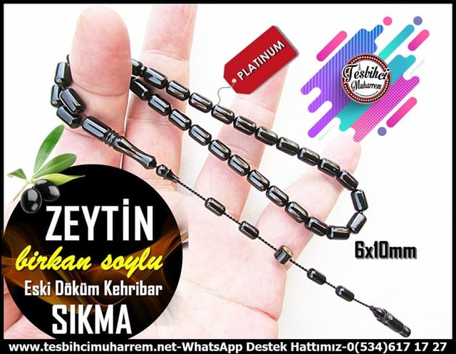 Sarı Ton TesbihlerTM12754Tespih Sıkma Kehribar Bürokrat Kapsül Kesim Siyah Zeytin TesbihTespih Sıkma Kehribar Bürokrat Kapsül Kesim Siyah Zeytin Tesbih