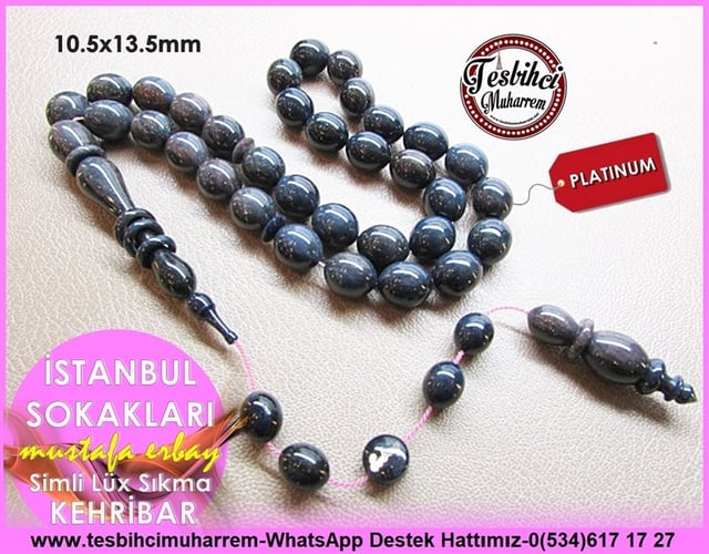 Siyah Kehribar TesbihlerTM10914Üst Düzey Çalışma Kum Simli Beyzi Kesim Alman Lüx Sıkma Kehribar Tesbih İstanbul SokaklarıÜst Düzey Çalışma Kum Simli Beyzi Kesim Alman Lüx Sıkma Kehribar Tesbih İstanbul Sokakları