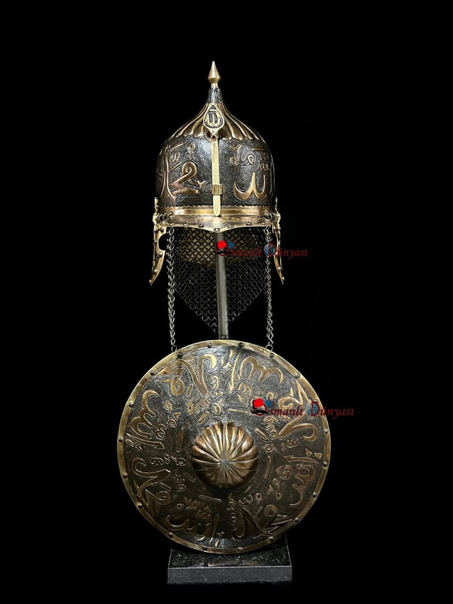 Osmanlı Zırh Seti ( Masa Üstü Ufak Boy )