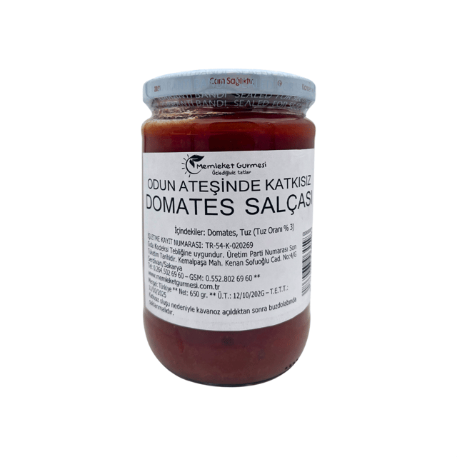 Vafi Odun Ateşi Domates Salçası 650 gr