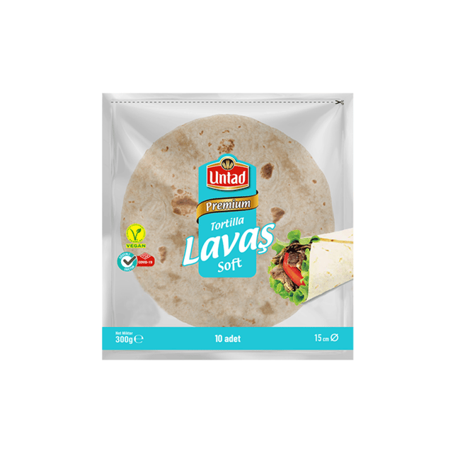 Untad 15 cm Lavaş 10 Adet