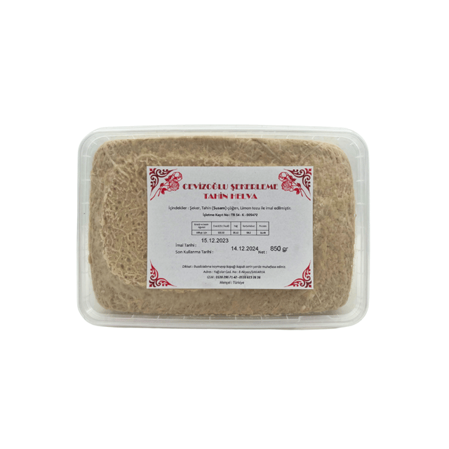 Cevizoğlu Sade Tahin Helvası 850 gr