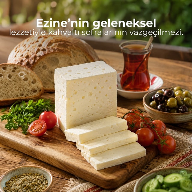 Ezine Sert Tam Yağlı Beyaz Peynir 250 GRAM