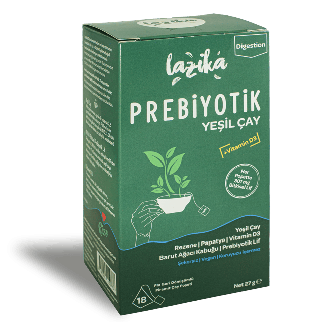 Lazika Prebiyotik Yeşil çay 18'liLazika