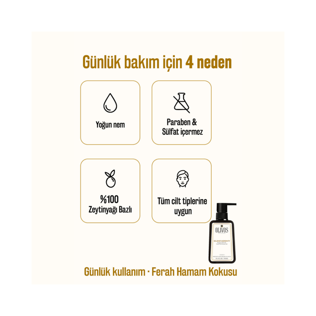 Olivos Keçi Sütlü Duş Jeli 750 ml