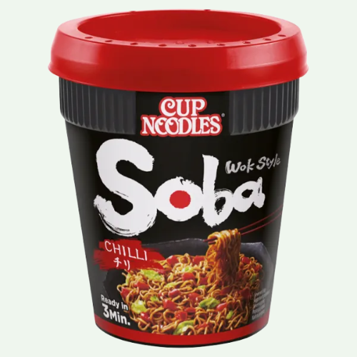 Soba Chili Biber soslu Noodles Vegan 92 grMemleket Gurmesi