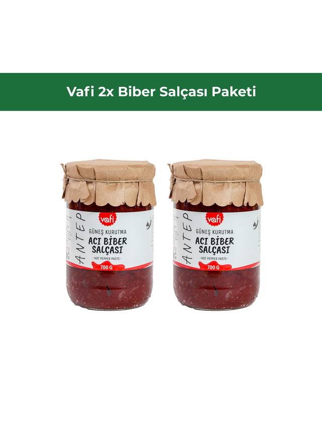 Vafi 2x Biber Salçası PaketiVafi