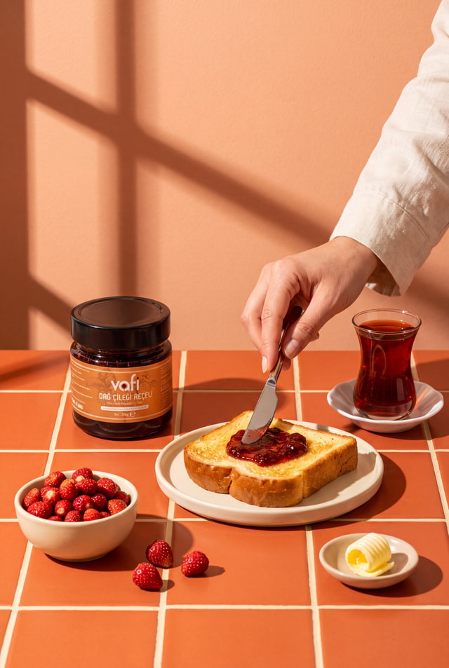 Vafi Dağ Çileği Reçeli 290 gr
