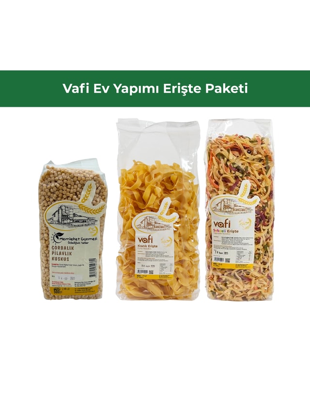 Vafi Ev Yapımı Erişte PaketiVafi