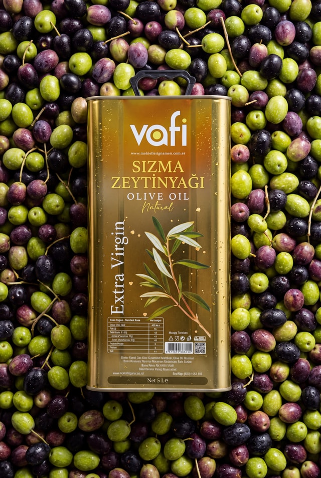 Vafi Naturel Sızma Zeytinyağı 5 lt