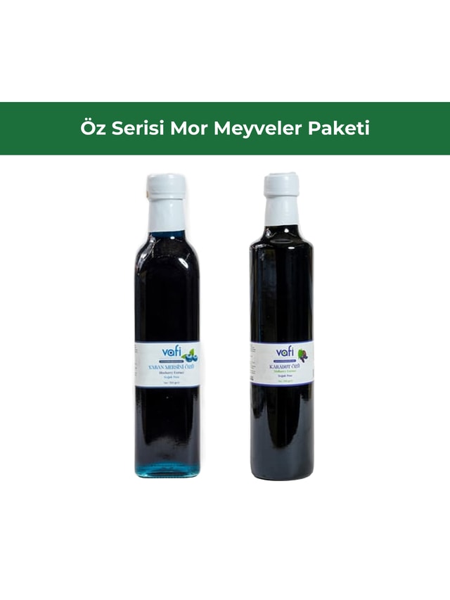 Vafi Öz Serisi Mor Meyveler PaketiVafi