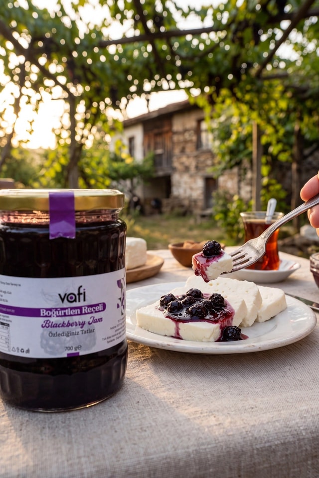 Vafi Reçel Serisi Böğürtlen Reçeli 700 gr