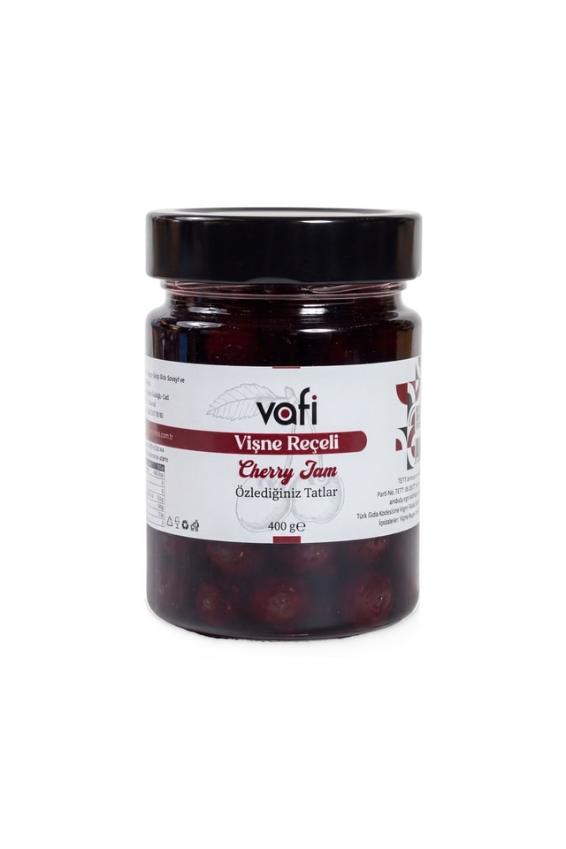 Vafi Reçel Serisi Vişne Reçeli 400 gr