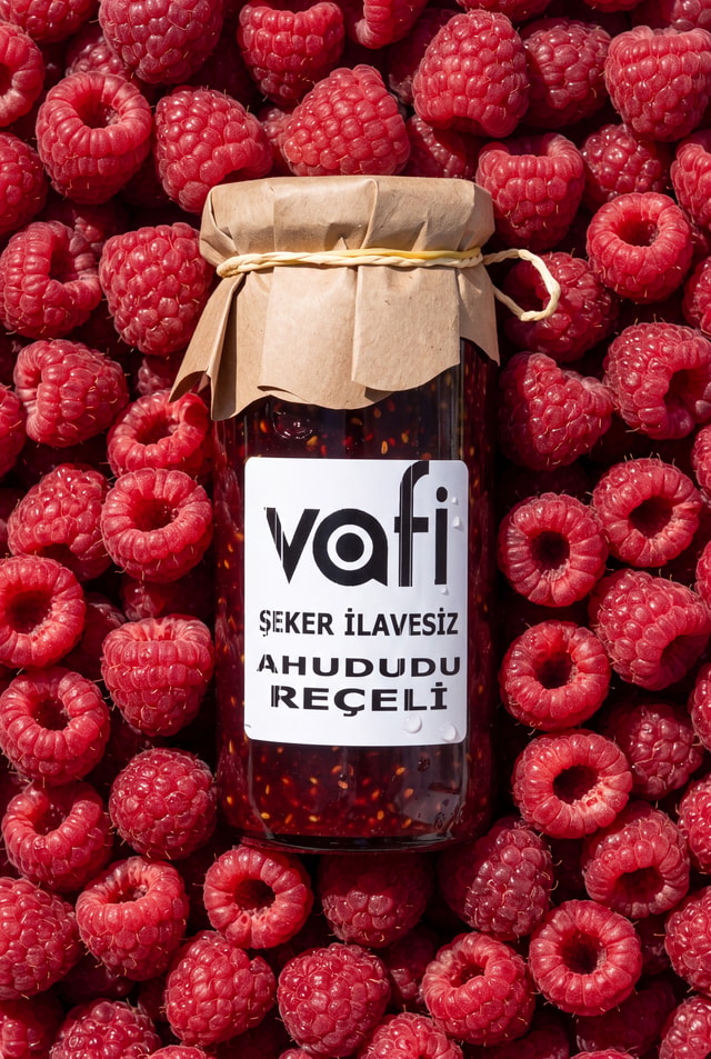 Vafi Şekersiz Ahududu Reçeli 300 g