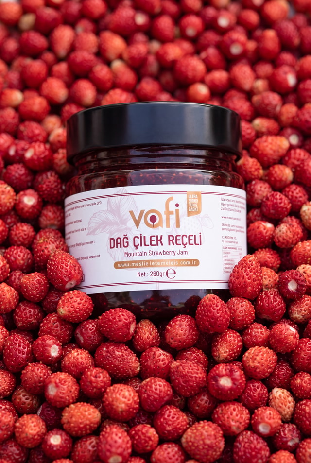 Vafi Şekersiz Dağ Çileği Reçeli 260 gr