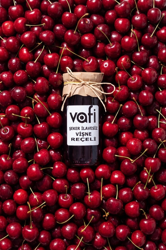 Vafi Şekersiz Vişne Reçeli 300 g