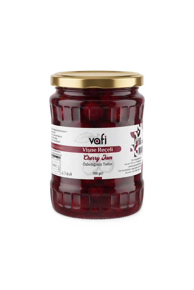 Vafi Vişne Reçeli 700 gr