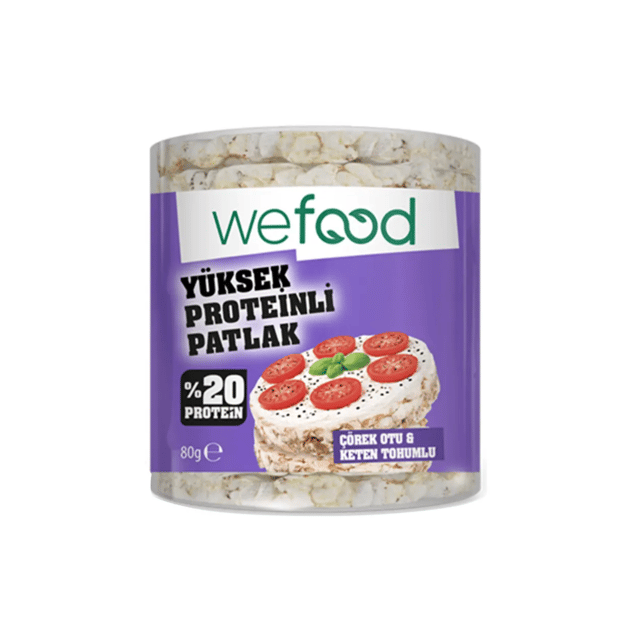 Wefood Çörekotu&Keten Tohumu Patlak 80 g 1 ADETWefood