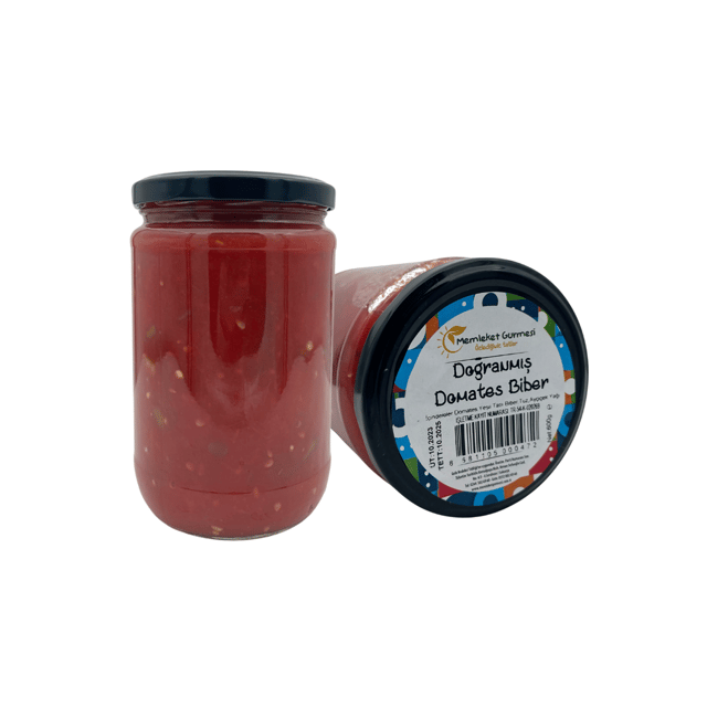 Doğranmış Domates&Biber Konservesi 600 gr (660cc) MG