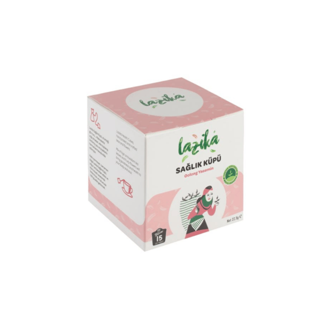 Lazika Sağlık Küpü Yeşil Çay Olong Yasemin 22.5 gr