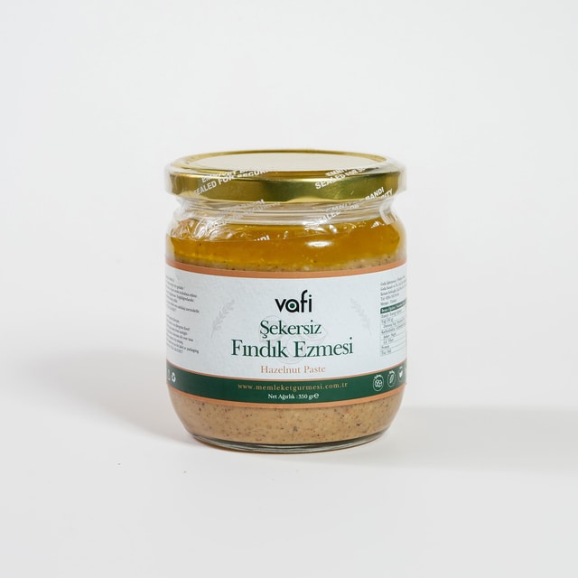 Şekersiz Fındık Ezmesi 350 gr MGVafi