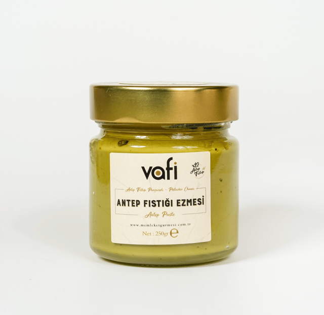 Vafi Parçacıklı Antep Fıstığı Ezmesi 250 grMemleket Gurmesi