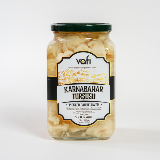 Vafi Turşu Serisi Karnabahar Turşusu 1000cc-500grVafi