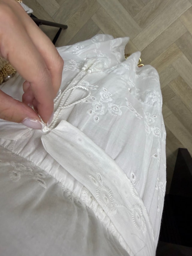 Leylak Orj Marka Model Beli Lastikli Fisto Elbise