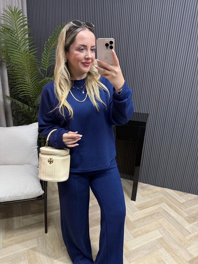 Luna Orj Marka Model Fit Takım Lacivert